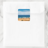 Maspalomas Quadratischer Aufkleber (Tasche)