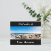 Maspalomas Sands Postkarte (Stehend Vorderseite)