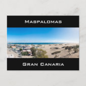 Maspalomas Sands Postkarte (Vorderseite)
