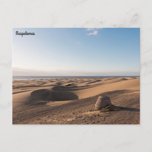 Maspalomas Sands Postkarte (Vorderseite)