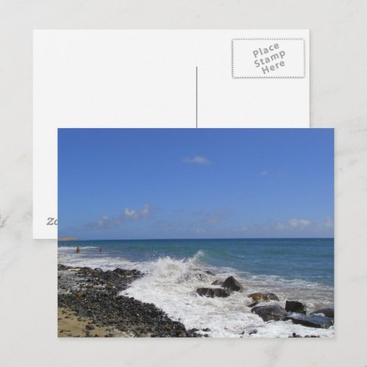 Maspalomas Shore Postkarte (Vorne/Hinten)