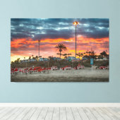 Maspalomas Sunset Leinwanddruck (Insitu (Holzboden))