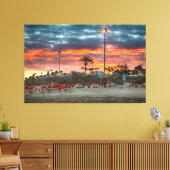 Maspalomas Sunset Leinwanddruck (Insitu (Wohnzimmer))