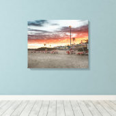 Maspalomas Sunset Leinwanddruck (Insitu (Holzboden))