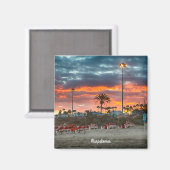 Maspalomas Sunset Magnet (Vorderseite/Rückseite)