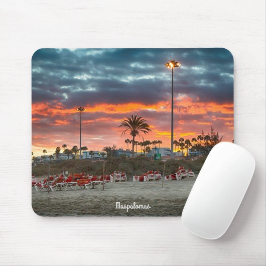 Maspalomas Sunset Mousepad (Mit Mouse)