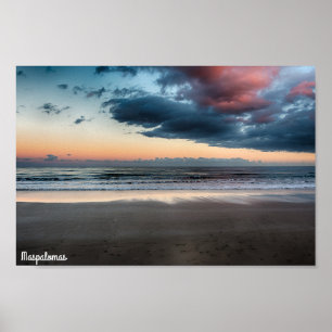 Maspalomas Sunset Poster