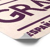 Maspalomas Vintage Wall Art Retro Travel Poster (Ecke)