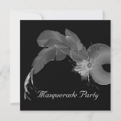 Masquarade-Party Einladung (Vorderseite)