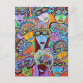 Masquerade 7 postkarte (Vorderseite)