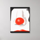 Masquerade #Abstract #circus #clown #hypocrisy Leinwanddruck (Vorderseite)