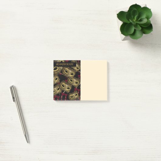 MASQUERADE ART POST-IT KLEBEZETTEL (Büro)