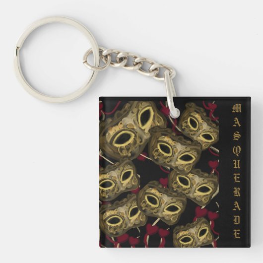 MASQUERADE ART SCHLÜSSELANHÄNGER (Vorderseite)