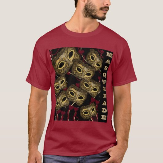 MASQUERADE ART T-Shirt (Vorderseite)
