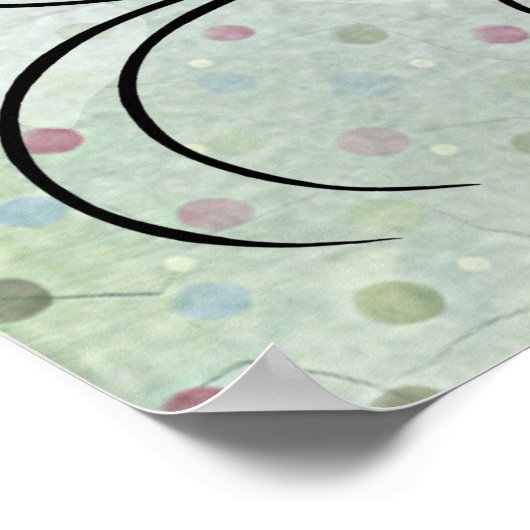 Masquerade Background Poster (Ecke)