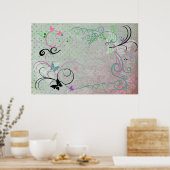 Masquerade Background Poster (Küche)