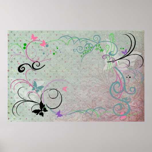 Masquerade Background Poster (Vorne)