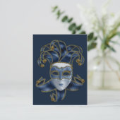 Masquerade Ball - Designer-Party Einladung (Stehend Vorderseite)