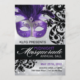Masquerade Ball Einladung