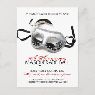Masquerade Ball Einladung