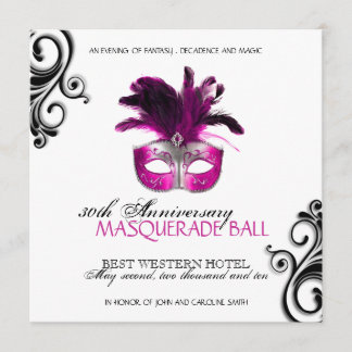 Masquerade Ball Einladung