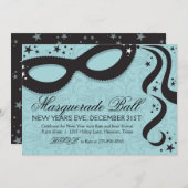 Masquerade Ball Einladungen (Vorne/Hinten)