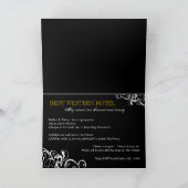 Masquerade Ball Einladungen - Card-12x18 (Innenseite)