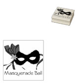 Masquerade Ball Gummi Briefmarke Gummistempel (Stempel)