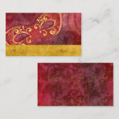 Masquerade Ball Mardi Gras Hochzeiten Platzkarten (Vorne/Hinten)