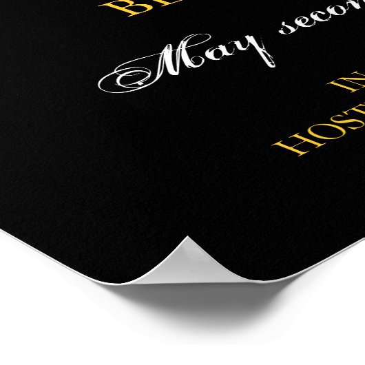 Masquerade Ball - Poster (Ecke)