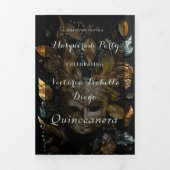 Masquerade Ball Quinceanera Party Einladung (Cover)