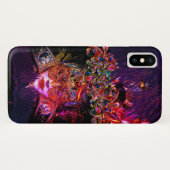 Masquerade Ball Schönheitsmaske gotisch lila schwa Case-Mate iPhone Hülle (Rückseite (Horizontal))