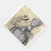 Masquerade Ball Serviette (Ecke)