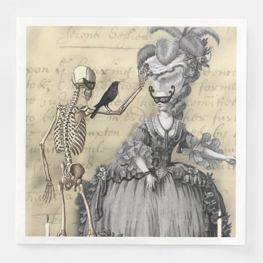 Masquerade Ball Serviette (Vorderseite)