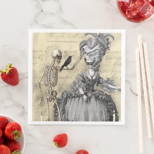 Masquerade Ball Serviette (Beispiel)