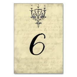 Masquerade Ball Tischnummer