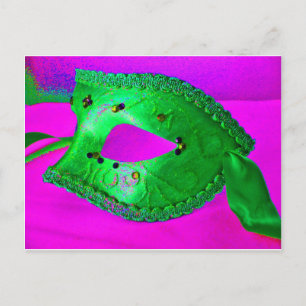 Masquerade Bash Postkarte