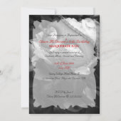 Masquerade Birthday Ball Party Einladung (Rückseite)