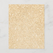 Masquerade Black Glitzer Maskenbudget Sweet 16 (Rückseite)