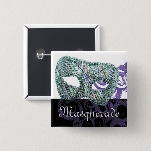 Masquerade Button (Vorne & Hinten)