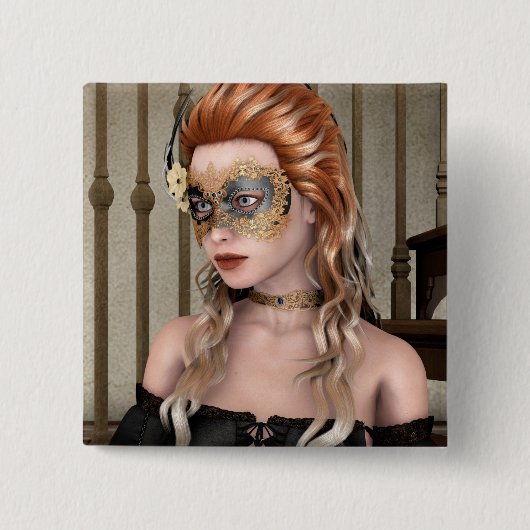 Masquerade Button (Vorderseite)