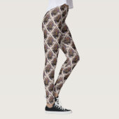 MASQUERADE DACKEL ART LEGGINGS (Rechts)