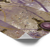 MASQUERADE DACKEL ART POSTER (Ecke)