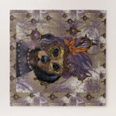 MASQUERADE DACKEL ART PUZZLE (Horizontal)