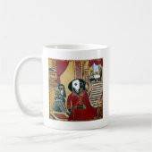 MASQUERADE-DACKEL KAFFEETASSE (Links)