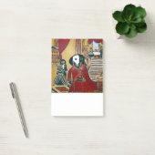 MASQUERADE-DACKEL POST-IT KLEBEZETTEL (Büro)