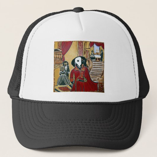 MASQUERADE-DACKEL TRUCKERKAPPE (Vorderseite)