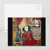 MASQUERADE DOXIE POSTKARTE (Vorne/Hinten)