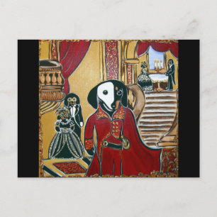 MASQUERADE DOXIE POSTKARTE