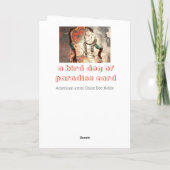 Masquerade eine Einladung für jeden Anlass geeigne (Rückseite)